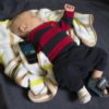 Babies use smartphones