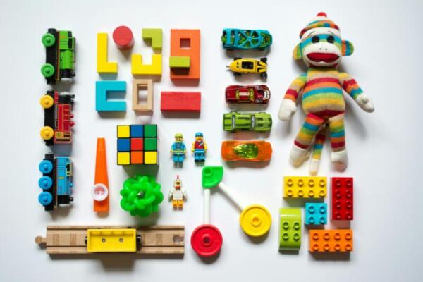Aligned Toys Display
