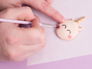 Einhorn Macarons