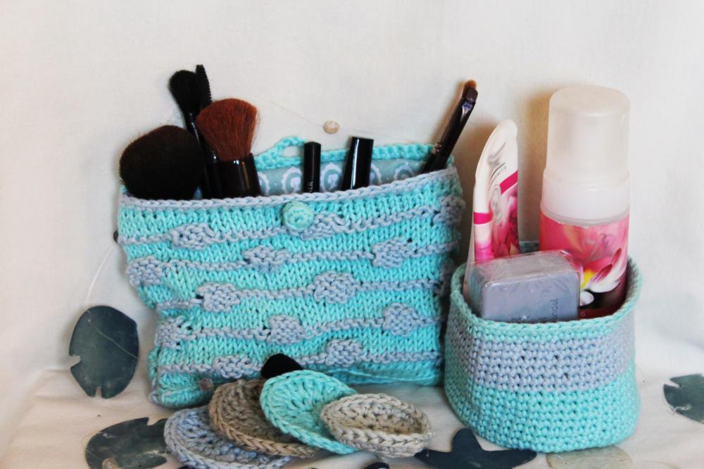 Kosmetiktasche "Holliknits"