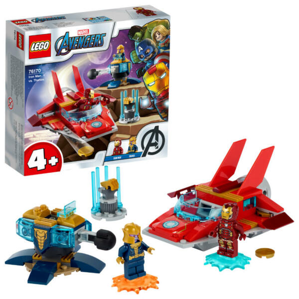 Lego Iron Man vs. Thanos,