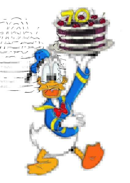 Donald_Duck_mit_Torte