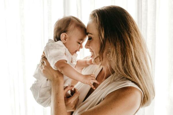 Mutter und Baby